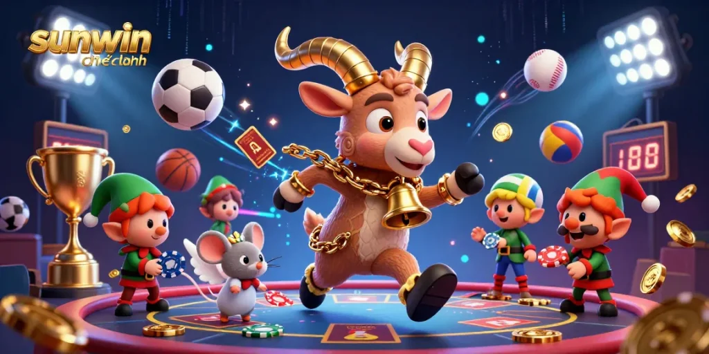 Experience the excitement at sunwin chính hãng with dynamic gambling action and vibrant casino elements.